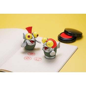 カネゴン　スタンプ　ハンコ　フィギュア カネゴンスタンプハンコフィギュア
